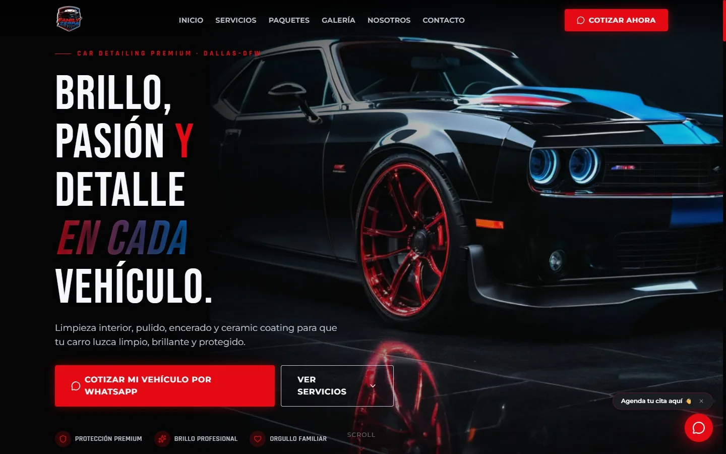 Family Zerpa website